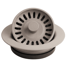 3-1/2" Quartz Disposal Flange, Concrete