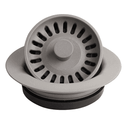 3-1/2" Quartz Disposal Flange, Gray