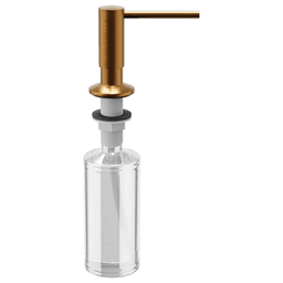 12-1/4" Kitchen Soap/Lotion Dispenser, Brushed Copper