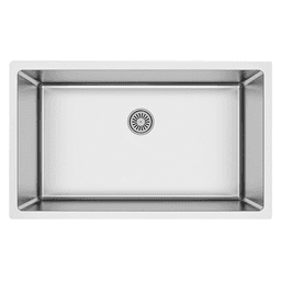Select Stainless Steel Undermount 16G Extra Large Single Bowl Kitchen Sink, 30" x 18" x 9-1/2"