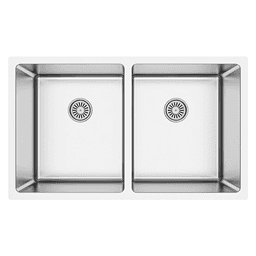 Select Stainless Steel Undermount 16G 50/50 Double Equal Bowl Kitchen Sink, 32" x 18" x 9-1/2" (40/Box)