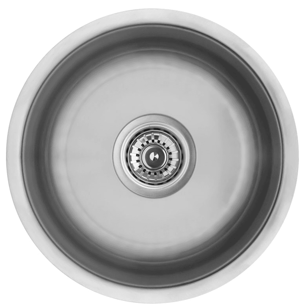 U-1414 Stainless Steel Under Mount 18G Single Bowl Bar/Prep Sink, 14-1/2" x 14-1/2" x 6-1/2