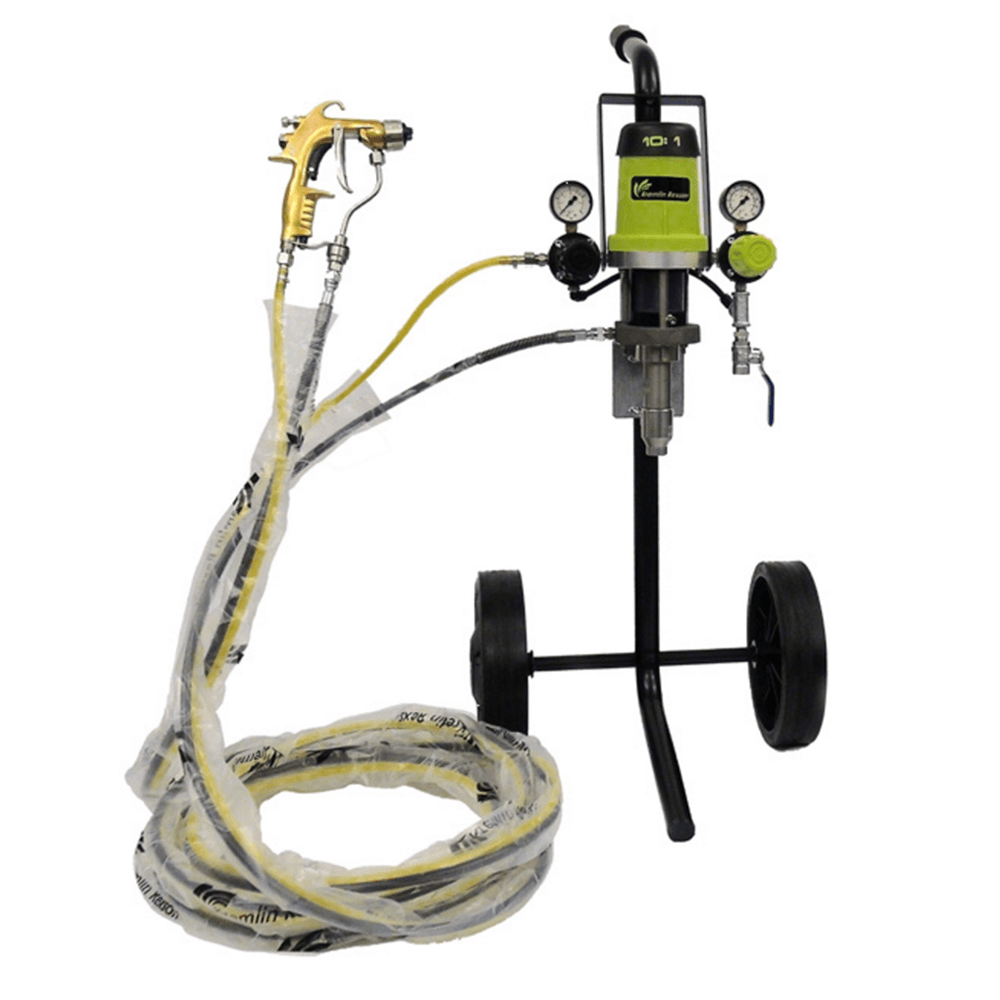 EOS C-18 10:1 Cart-Mount Air Assist Spray Gun 25' House