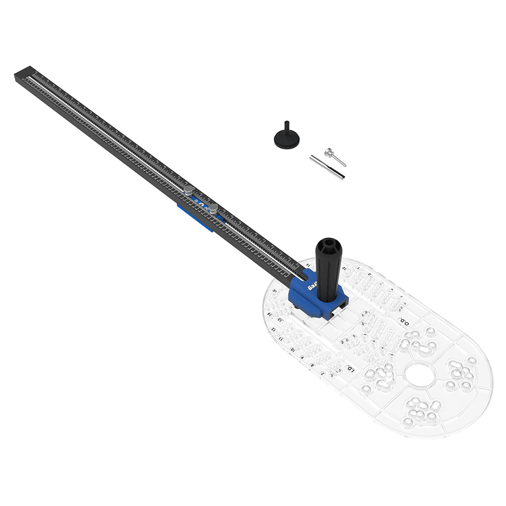 3-1/2" - 52" Trim Router Circle Guide