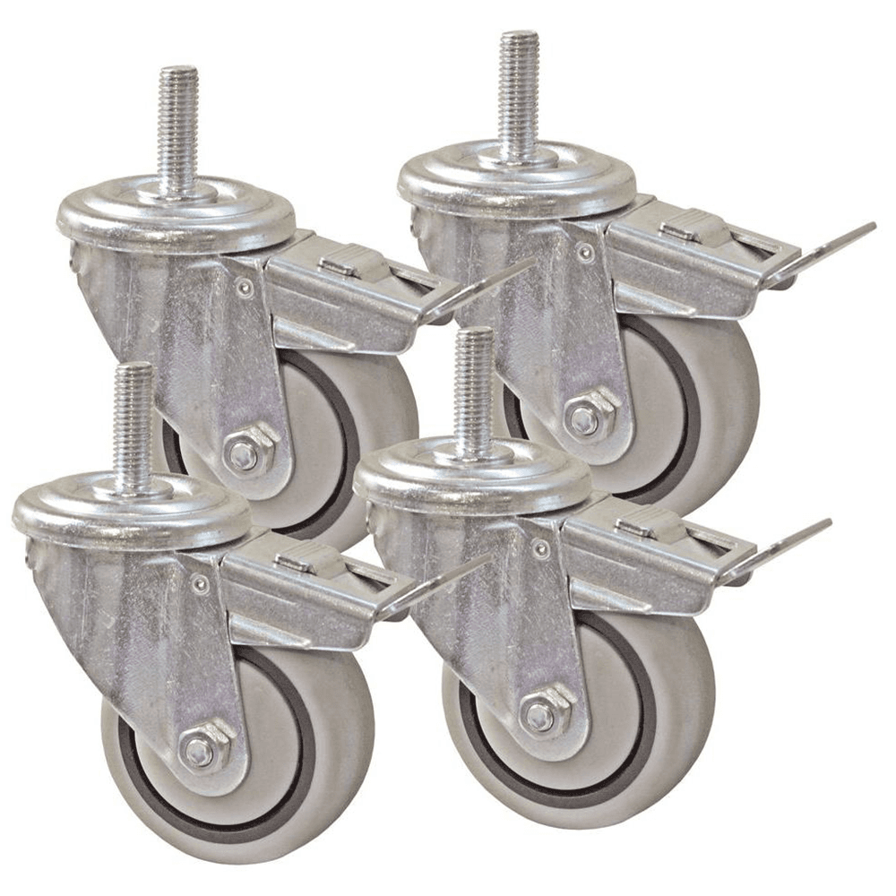 3" Dual Locking Caster Set
