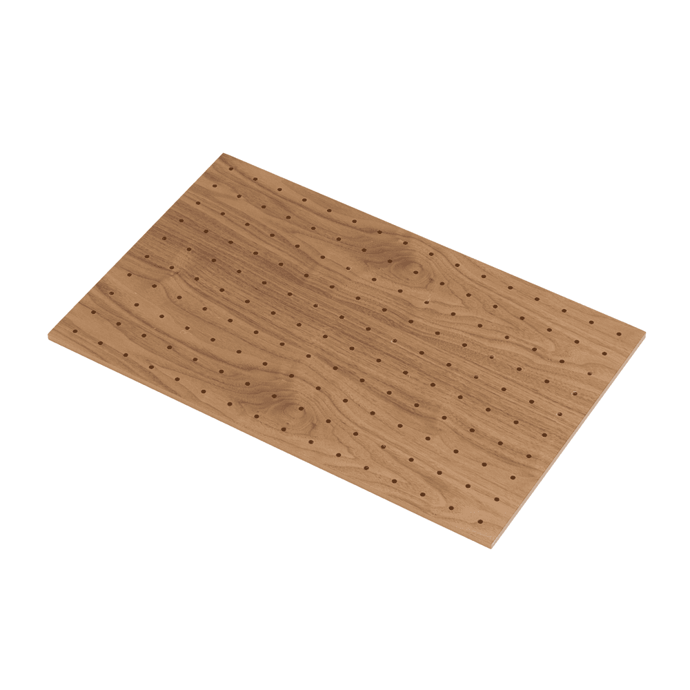 21-5/8" StraightLine Perforated Panel Insert, Walnut