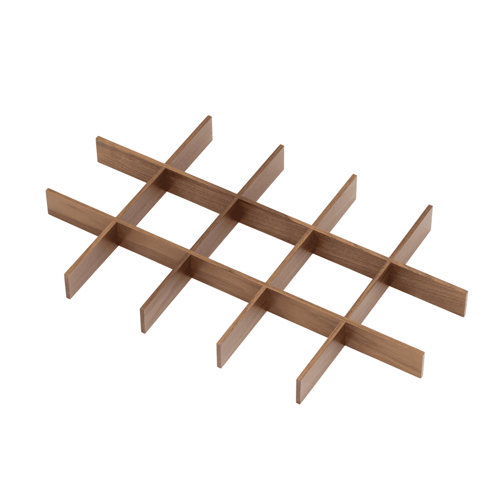 20-11/16" StraightLine Cross Divider, Walnut