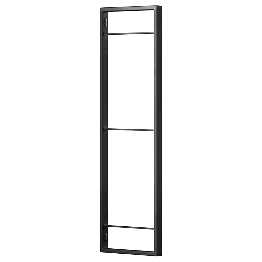 Youk 26-3/8" x 7-7/8" Ladder Rack, Jet Black