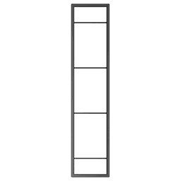Youk 59" x 12-5/8" Ladder Rack, Jet Black