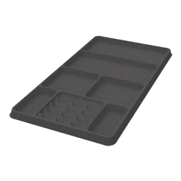 8-25/32" CONERO Flock Tray/Jewelry/Ring Bowl, Anthracite