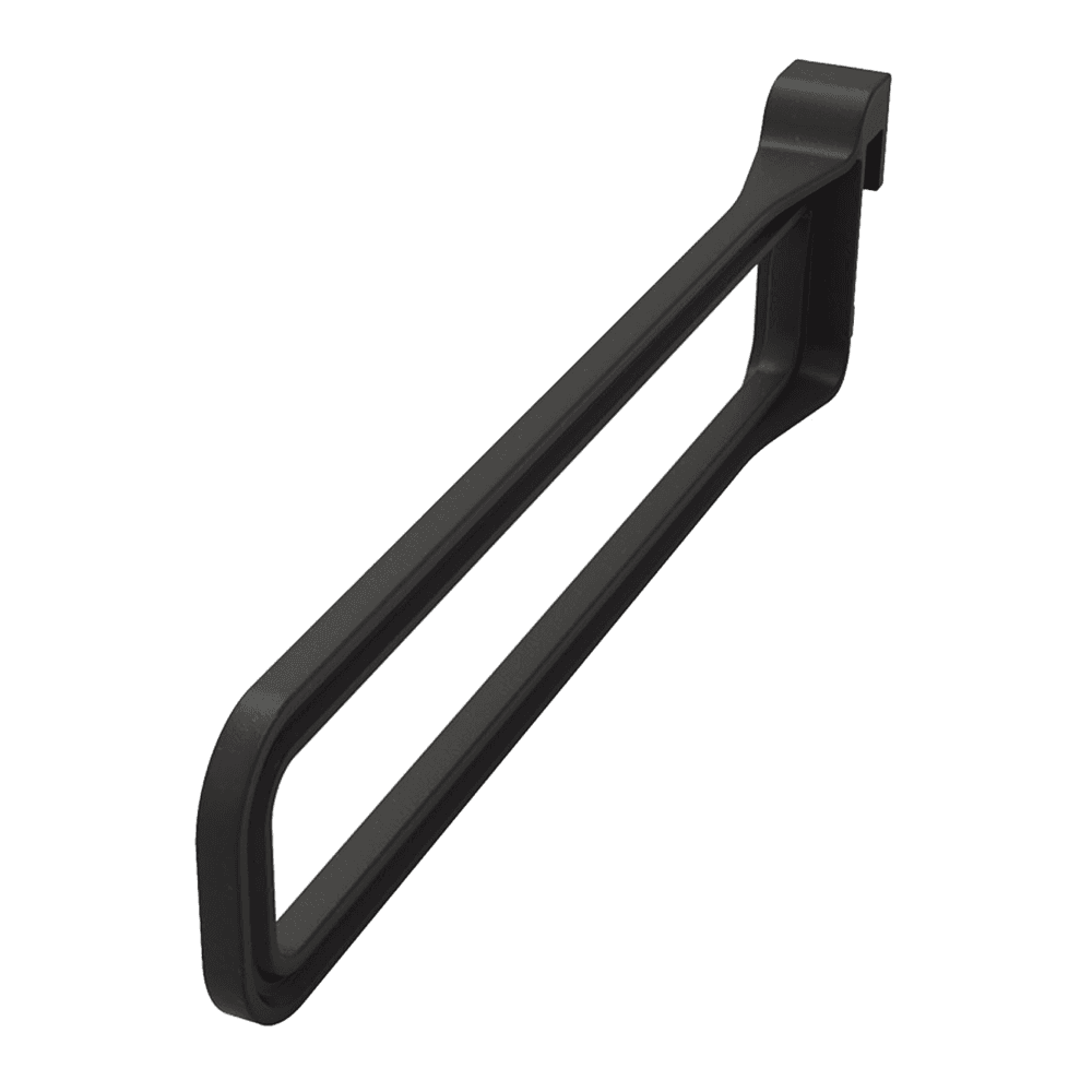 1-3/16" CONERO Closet Hanger, Slate Black (5/Pack)