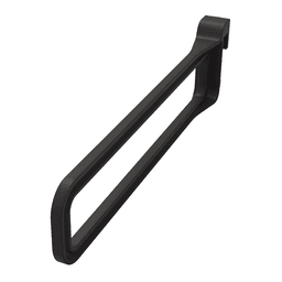 1-3/16" CONERO Closet Hanger, Slate Black (5/Pack)