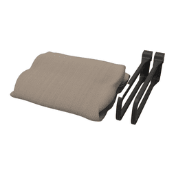 7-31/64" CONERO Closet Laundry Bag, Gray/Beige