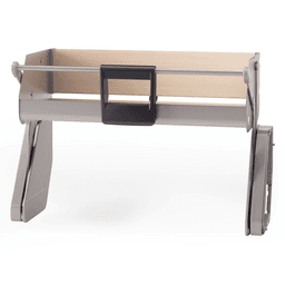 iMove 1-Tray Pull-Down Shelf with Soft-Open/Soft-Close/Frameless for 30" Cabinet Opening, Champagne/Maple