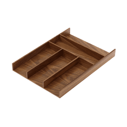 11-13/16" StraightLine Cutlery Insert, Walnut