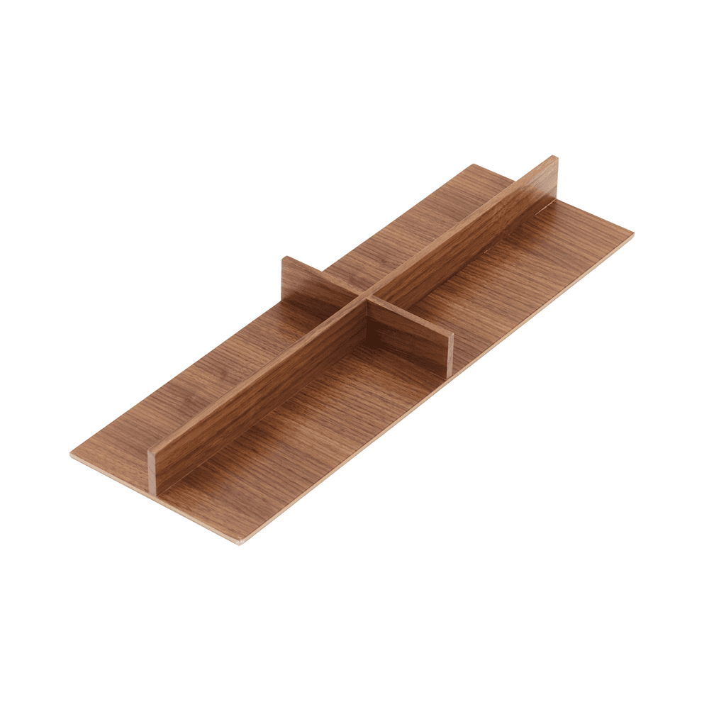 5-3/8" StraightLine Cross Insert, Walnut
