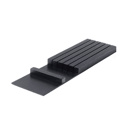 5-3/8" StraightLine Knife Block Insert, Black Ash