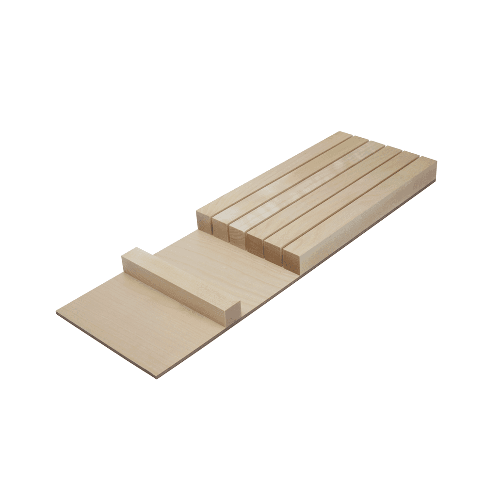 5-3/8" StraightLine Knife Block Insert, Birch