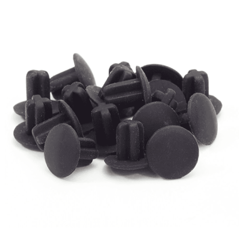 StraightLine Anti-Slip Bumper, Black (25/Bag)