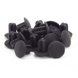 StraightLine Anti-Slip Bumper, Black (25/Bag)