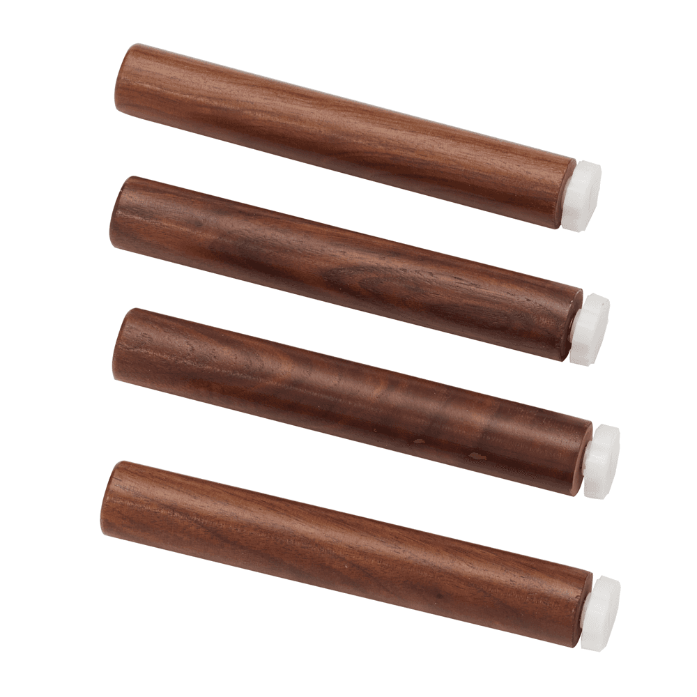 1" StraightLine Round Post, Walnut (4-Posts/Set)
