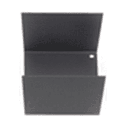 StraightLine U-Shape Metal Divider, Black