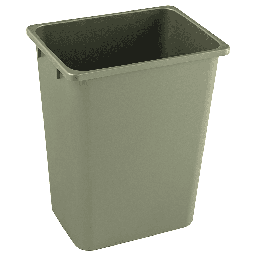 28QT 10-1/2" Replacement Waste Bin Only, Champagne