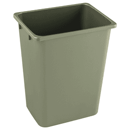 28QT 10-1/2" Replacement Waste Bin Only, Champagne