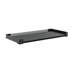 30" CONERO Closet Full Access Drawer Set, Powder Black, 2-53/64" Height