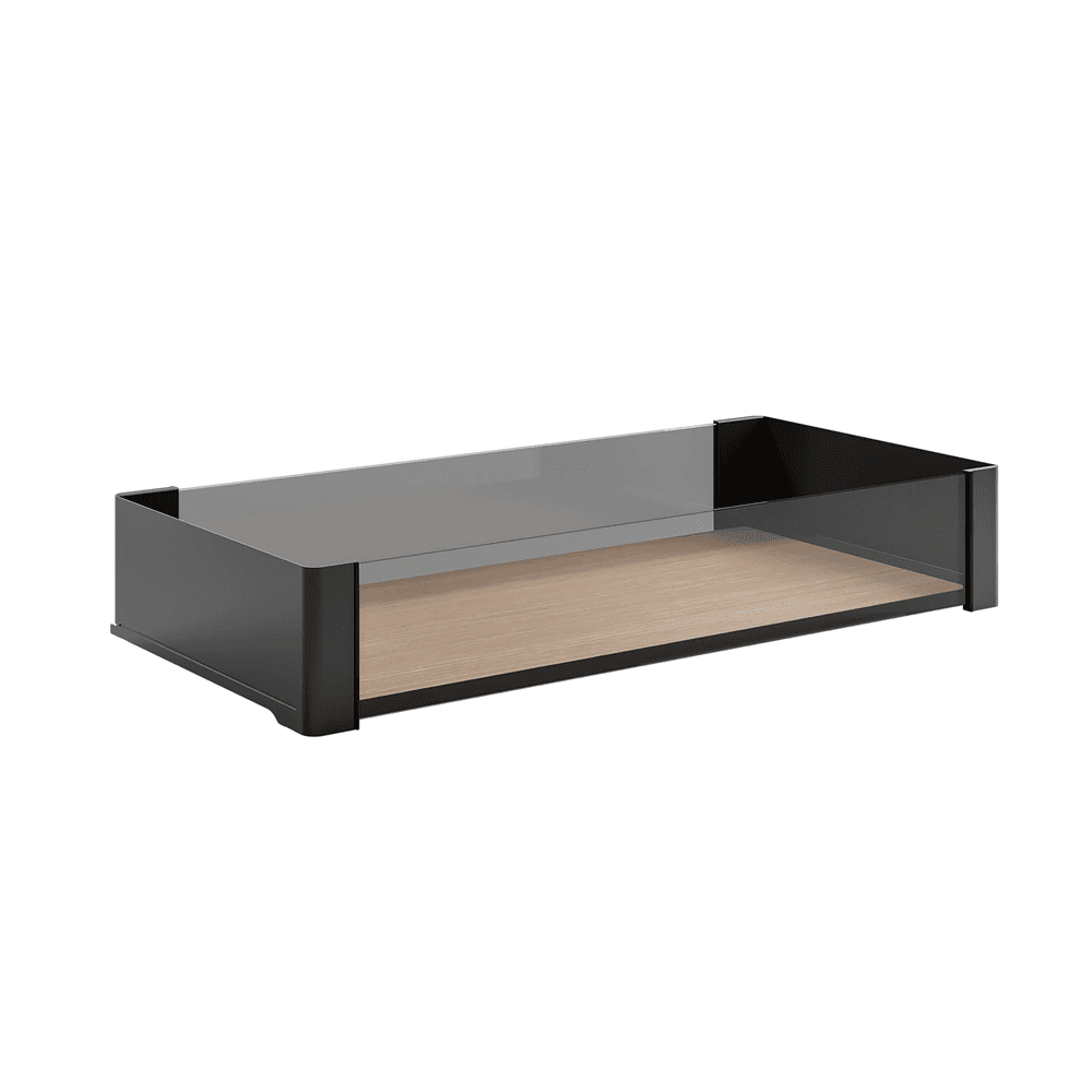 24" CONERO Closet Drawer Set, Powder Black, 6-39/64" Height