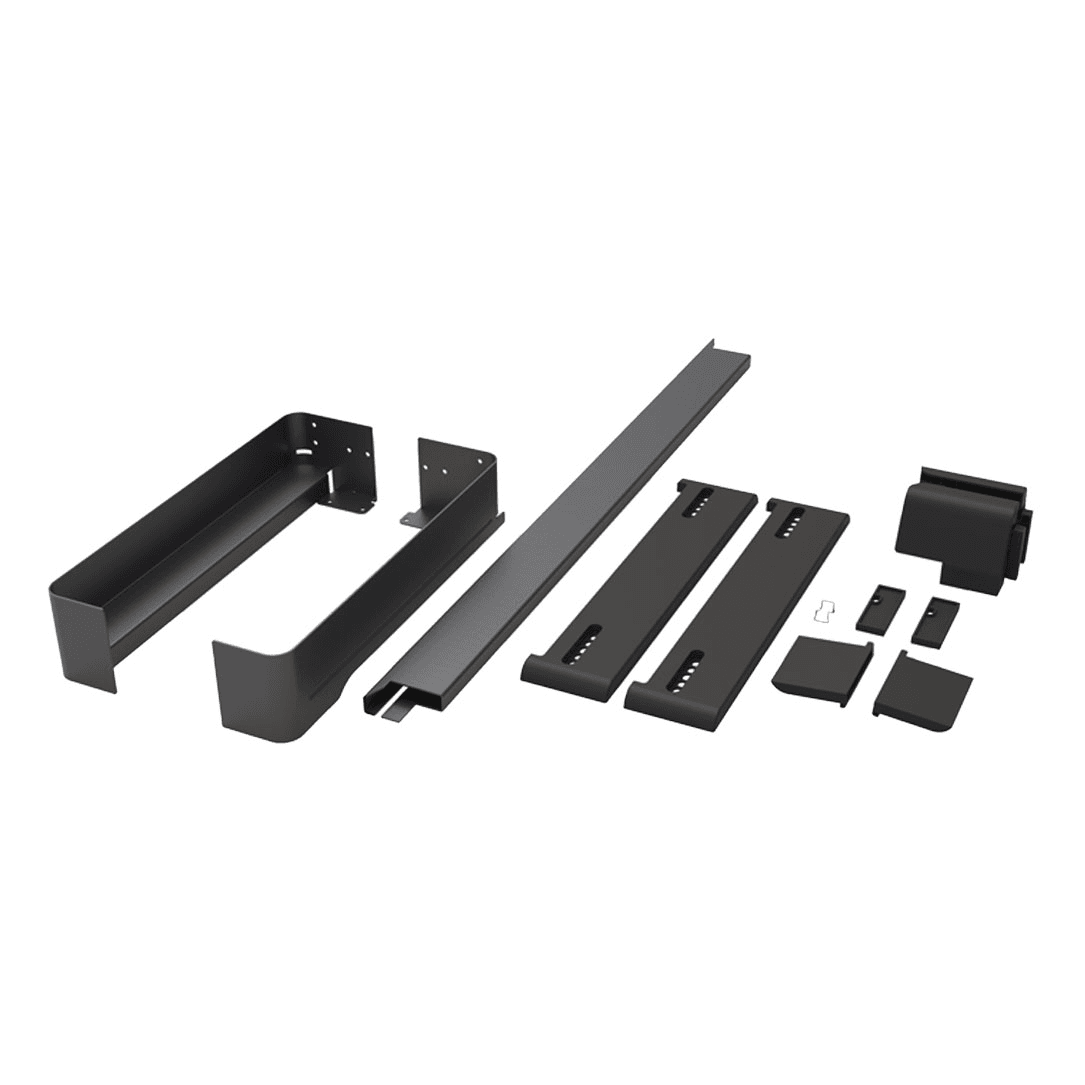 18" CONERO Closet Organizer Set, Powder Black