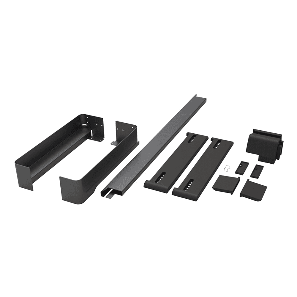 24" CONERO Closet Organizer Set, Powder Black