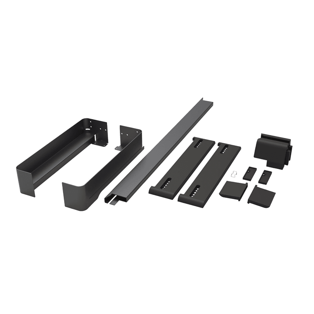 30" CONERO Closet Organizer Set, Powder Black