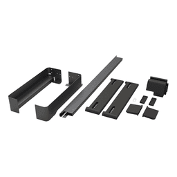 18" CONERO Closet Organizer Set, Powder Black, 18-45/64" Depth