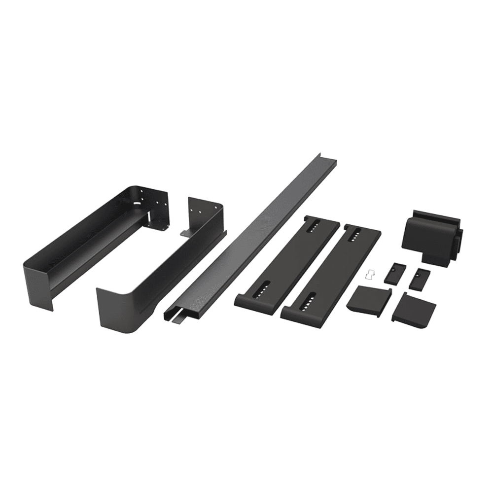 24" CONERO Closet Organizer Set, Powder Black, 18-45/64" Depth