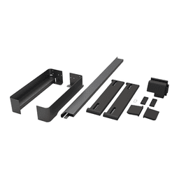 30" CONERO Closet Organizer Set, Powder Black, 18-45/64" Depth