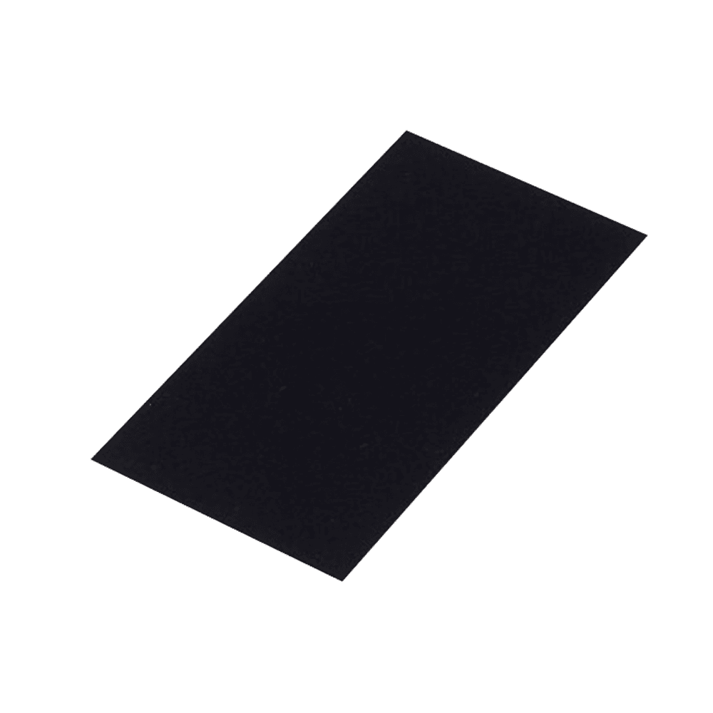 6-7/8" StraightLine Felt Mat, Black