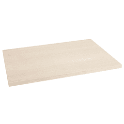 3/4" x 16" x 23" Wood Shelf, White Oak Finish