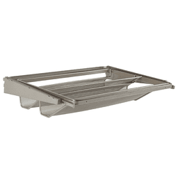 23-3/4" Shoe Rack Kit, Champagne Nickel Finish