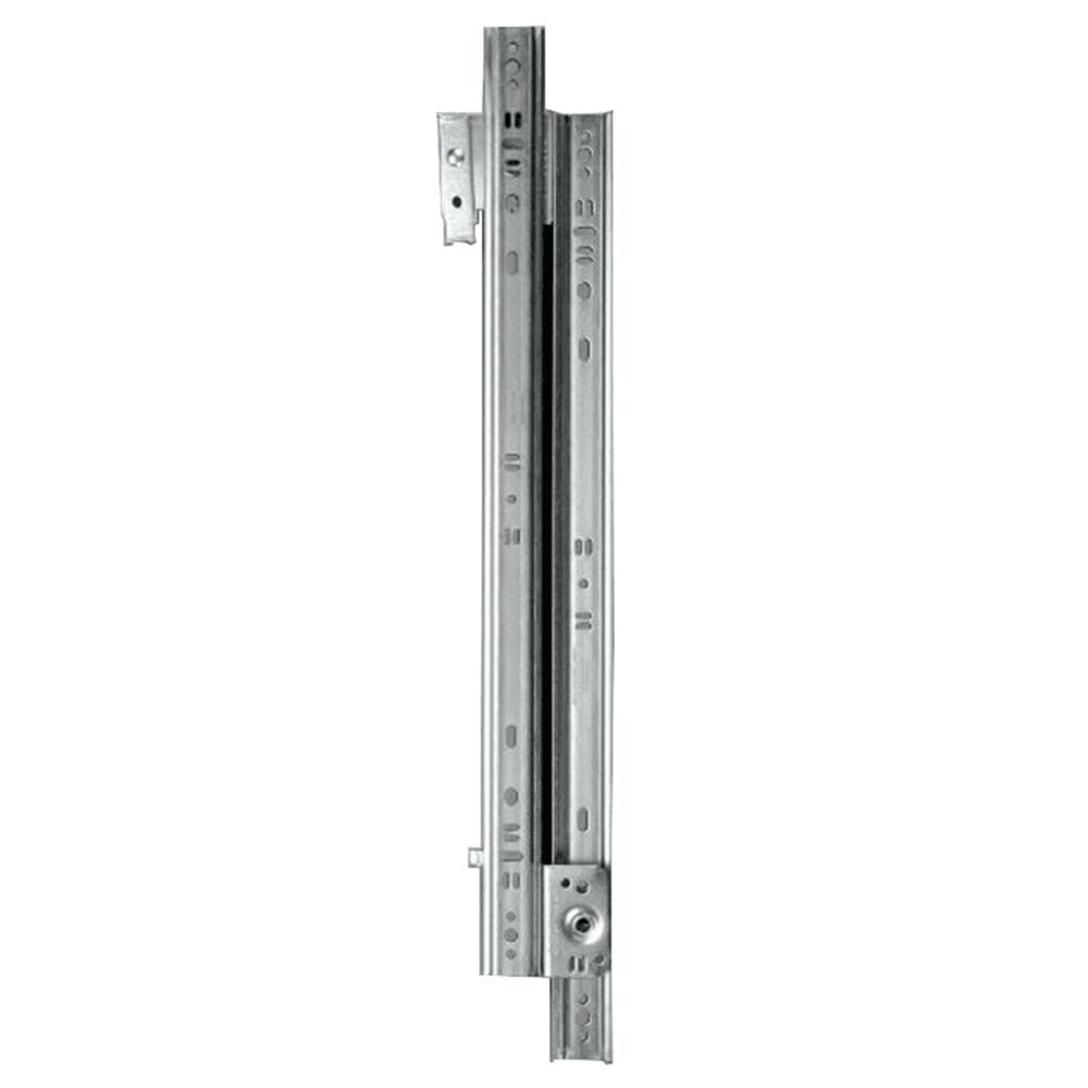 1300 Drawer Slide with 75lb Capacity, 3/4 Extension, Side-Mount, Zinc, 20", Bulk Box