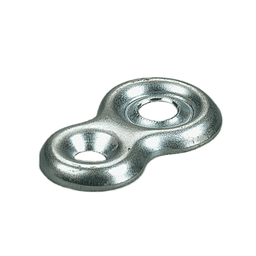 1-1/4" x 3/4" Steel Desktop Fastener, Zinc, 18 Gauge