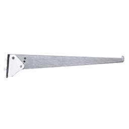 14" KV179 3-Way Adjustable Shelf Bracket, Anochrome Finish