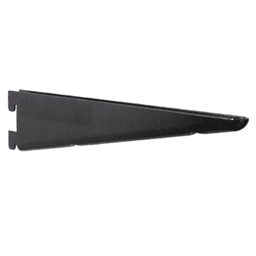 10.5" KV182 Heavy-Duty Shelf Bracket, Black Finish