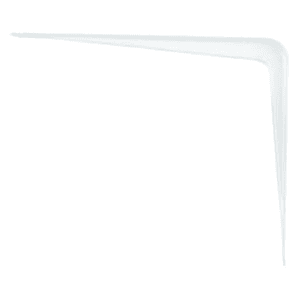 10" x 12" 221 Regular-Duty Utility L-Bracket, White Finish