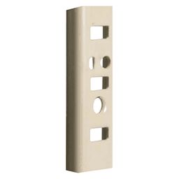 48" 255 Heavy-Duty Steel Pilaster Standard, Almond Finish