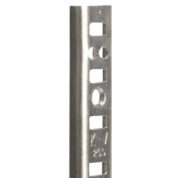 18" KV255 Heavy-Duty Aluminum Pilaster Standard, Natural Aluminum Finish 100/Box
