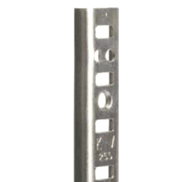 84" KV255 Heavy-Duty Aluminum Pilaster Standard, Natural Aluminum Finish 50/Box