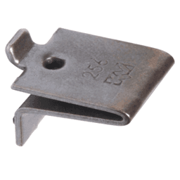 3/4" KV256 Steel Shelf Support Clip, Walnut Finish 1000/Box
