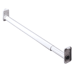 18" - 30" Closet Rod, White Finish