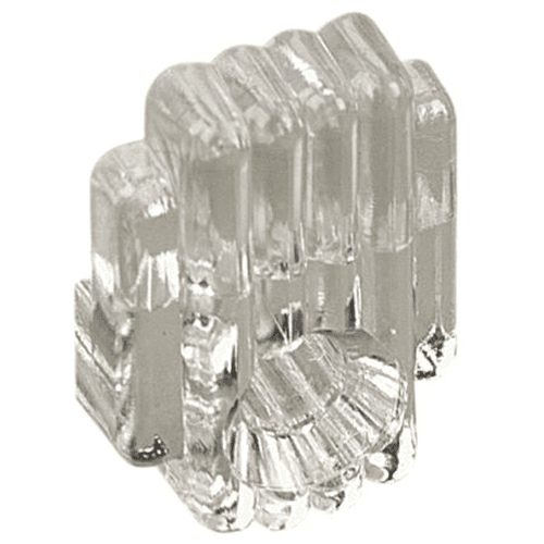 Mirror Clip for 1/8" Glass, Clear, Box of 100